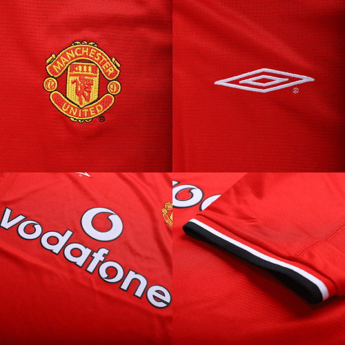 Diego Forlan x Retro Manchester United Home Jersey 2000/02 - Image 7