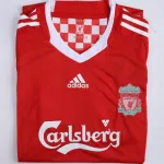 Gerrard #8 Retro Liverpool Home Jersey 2008/09 - minejerseys