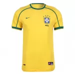 R.CARLOS #6 Retro Brazil Home Jersey World Cup 1998 - minejerseys