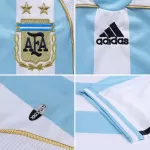 RIQUELME #10 Retro Argentina Home Jersey World Cup 2006 - minejerseys