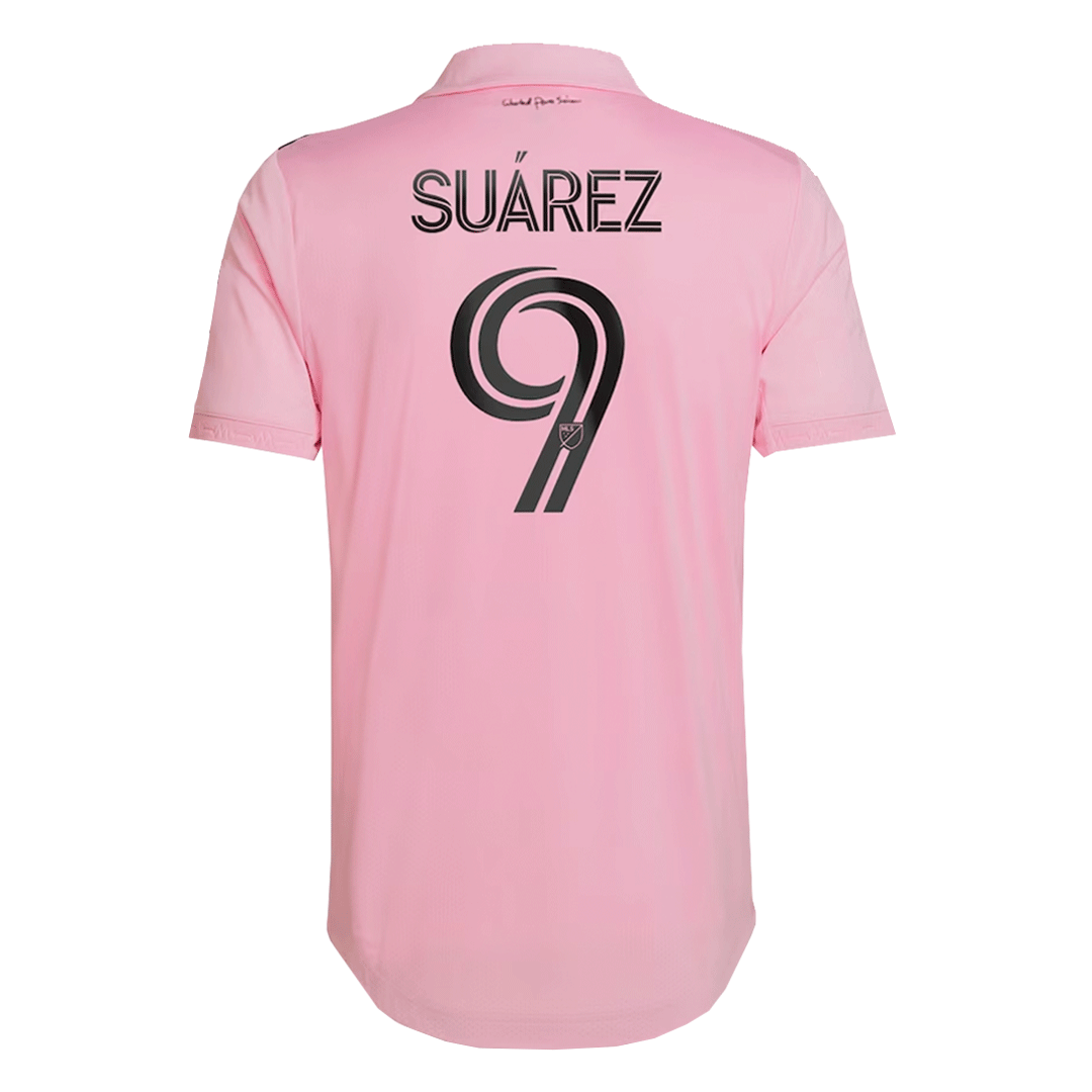 SUAREZ #9 Inter Miami CF Home Jersey Player Version 2022 - Image 3