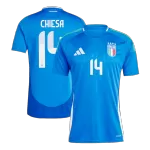 CHIESA #14 Italy Home Jersey Euro - [Super Replica] - minejerseys