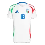 [Super Replica] BARELLA #18 Italy Away Jersey Euro - minejerseys