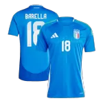 BARELLA #18 Italy Home Jersey Euro - [Super Replica] - minejerseys