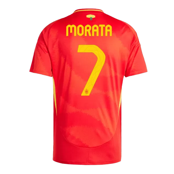 MORATA #7 Spain Home Jersey Euro - [Super Replica] - minejerseys
