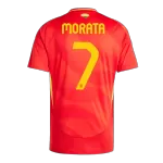 MORATA #7 Spain Home Jersey Euro - [Super Replica] - minejerseys