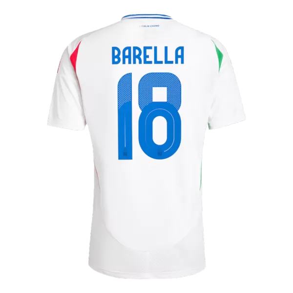 [Super Replica] BARELLA #18 Italy Away Jersey Euro - minejerseys