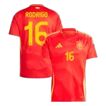 RODRIGO #16 Spain Home Jersey Euro - [Supre Replica] - minejerseys