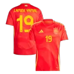 LAMINE YAMAL #19 Spain Home Jersey Euro - [Super Replica] - minejerseys