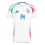 [Super Replica] CHIESA #14 Italy Away Jersey Euro - minejerseys