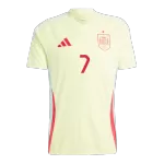 MORATA #7 Spain Away Jersey Euro - minejerseys