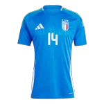 CHIESA #14 Italy Home Jersey Euro - [Super Replica] - minejerseys