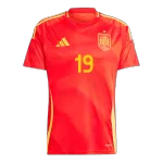 LAMINE YAMAL #19 Spain Home Jersey Euro - [Super Replica] - minejerseys