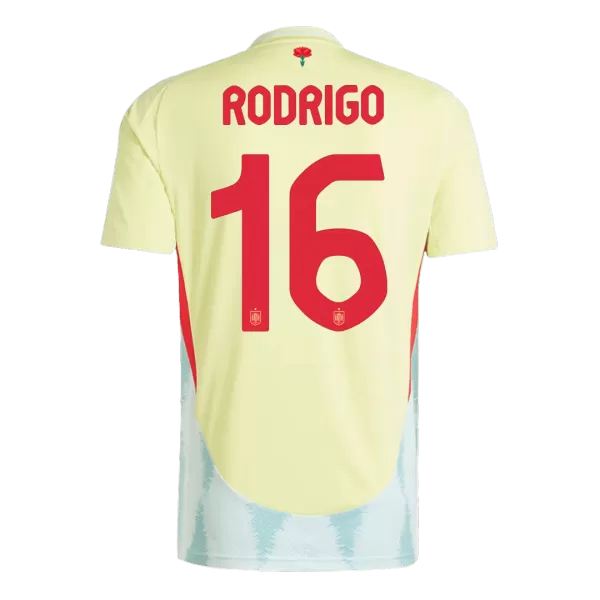 RODRIGO #16 Spain Away Jersey Euro - minejerseys