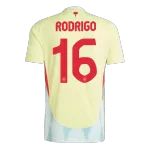 RODRIGO #16 Spain Away Jersey Euro - minejerseys