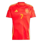 MORATA #7 Spain Home Jersey Euro - [Super Replica] - minejerseys