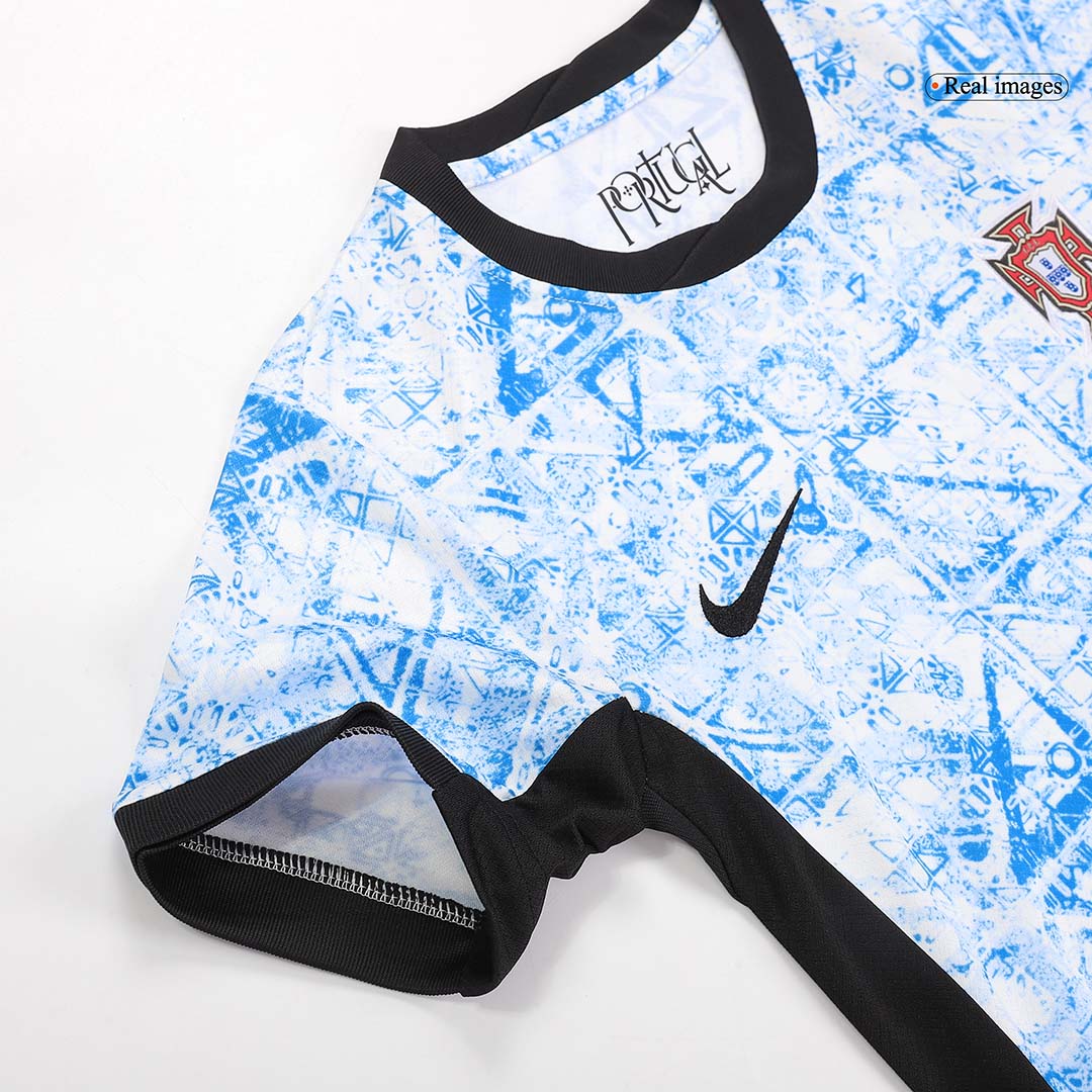 Kids Portugal Away Full Jersey Kit Euro 2024 - Image 14