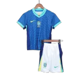 Kids Brazil Away Kit Copa America - minejerseys