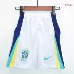 Kids Brazil Away Kit Copa America - minejerseys