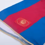 Ronaldinho #10 Retro Barcelona Home Jersey 50-Years Anniversary 2007/08 - minejerseys
