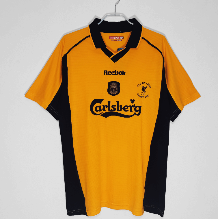 Robbie Fowler x Retro Liverpool Away Jersey 2000/01 - Image 3