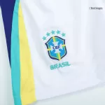 Kids Brazil Away Kit Copa America - minejerseys