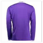Ronaldo #7 Retro Real Madrid Long Sleeve Away Jersey 2016/17 - minejerseys