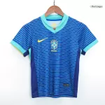 Kids Brazil Away Kit Copa America - minejerseys
