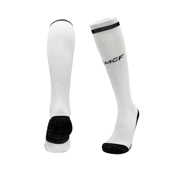 Kids Real Madrid Home Soccer Socks - minejerseys