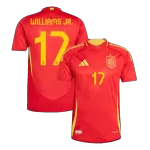 WILLIAMS JR. #17 Spain Home Jersey Player Version Euro - minejerseys