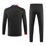 Kids Barcelona Zipper Sweat Kit(Top+Pants) - minejerseys
