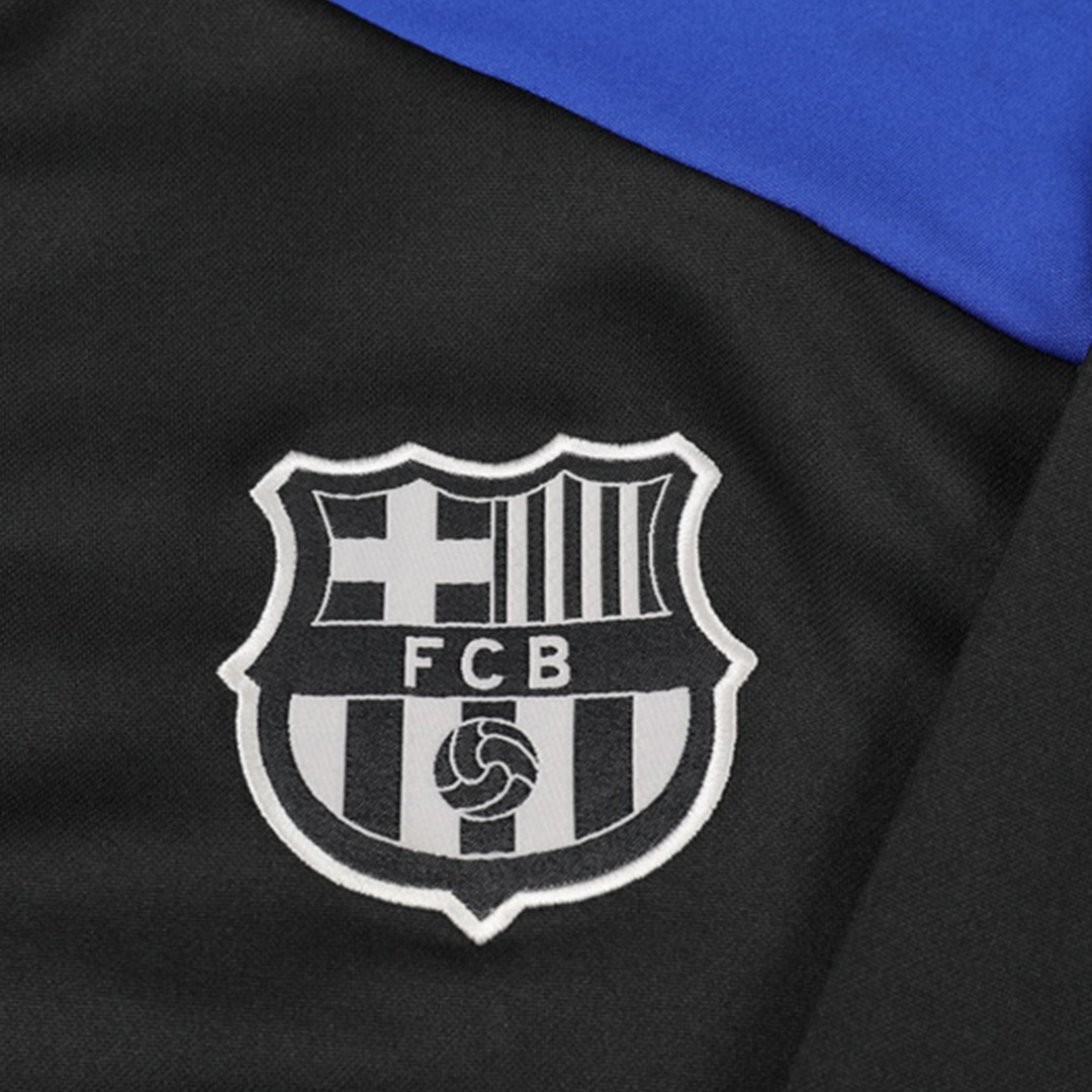 Barcelona Zipper Sweatshirt Kit(Top+Pants) 2024/25 - Image 18