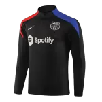 Barcelona Zipper Sweatshirt Kit(Top+Pants) - minejerseys