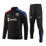 Barcelona Zipper Sweatshirt Kit(Top+Pants) - minejerseys
