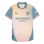 Manchester City Definitely City Fourth Match Jersey Player Version - minejerseys