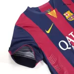 SUÁREZ #9 Retro Barcelona Home Jersey 2014/15 - minejerseys