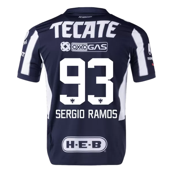 SERGIO RAMOS #93 Monterrey Home Jersey Player Version - minejerseys