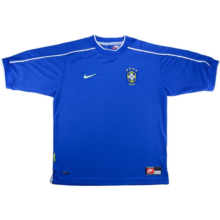 Retro Brazil Away Jersey World Cup 1998 - Image 5