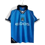 Retro Manchester City Home Jersey 1999/01 - minejerseys