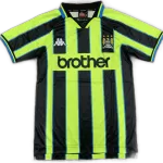 Retro Manchester City Away Jersey 1998/99 - minejerseys