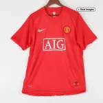 Retro Manchester United Home Jersey 2007/08 - minejerseys
