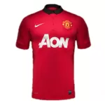 Retro Manchester United Home Jersey 2013/14 - minejerseys