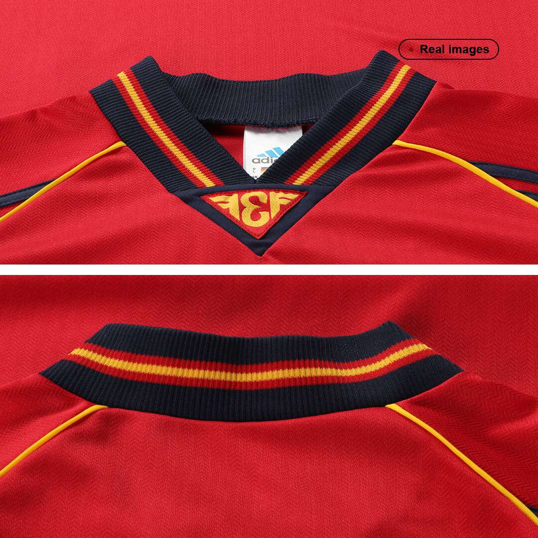 Retro Spain Home Jersey World Cup 1998 - Image 9