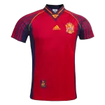 RAÚL #10 Retro Spain Home Jersey World Cup 1998 - minejerseys