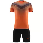 NK-907 Customize Team Orange Soccer Jersey Kit(Shirt+Short) - minejerseys