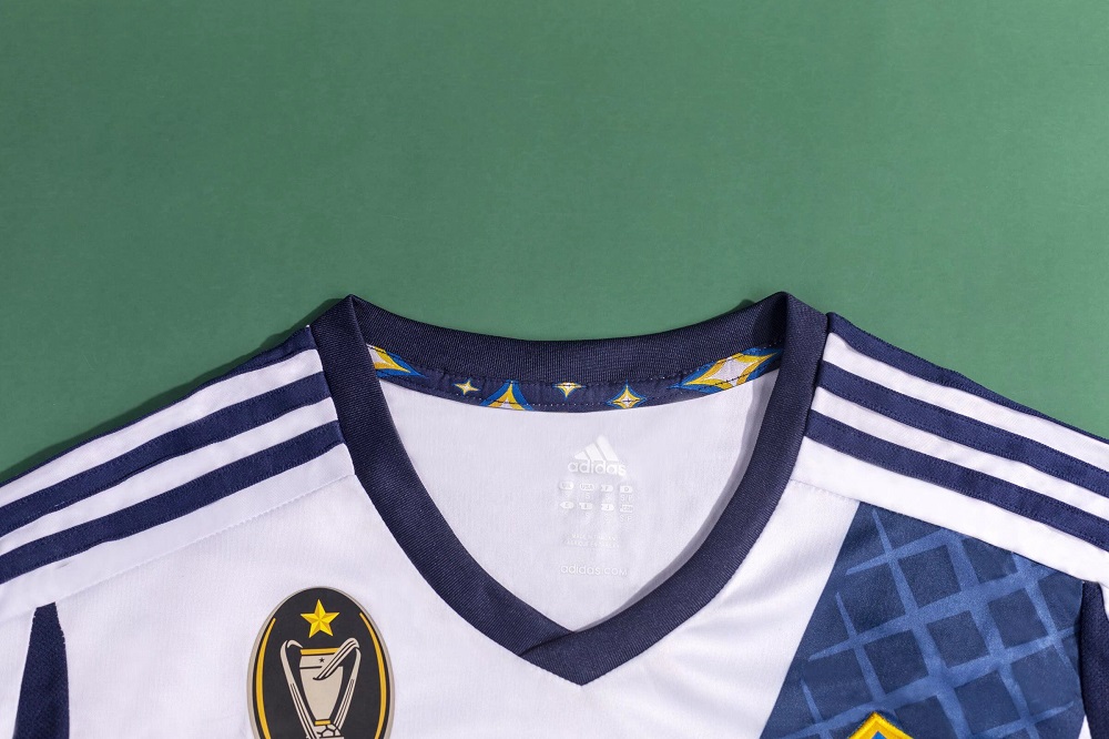 David Beckham x Retro LA Galaxy Home Jersey 2012 - Image 3