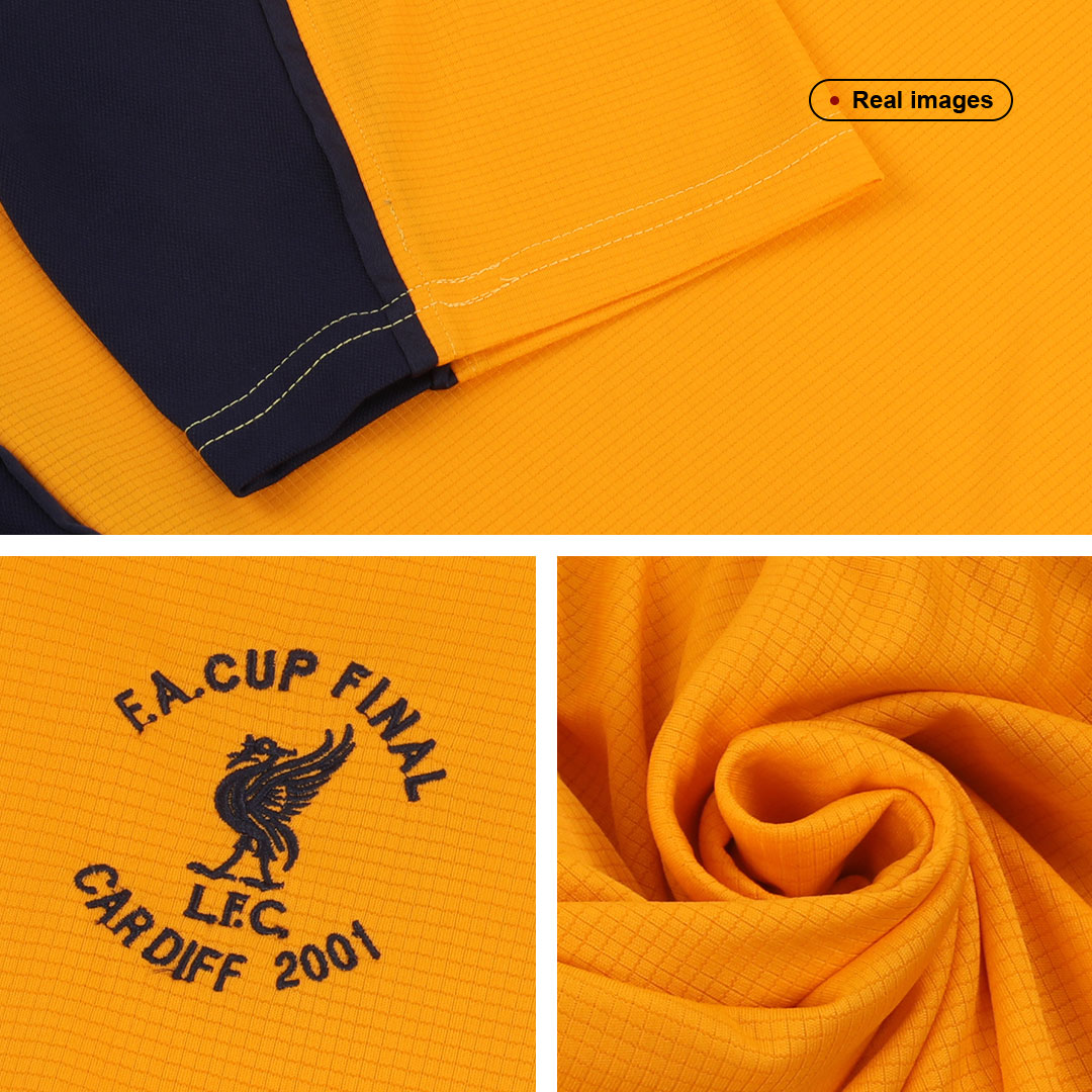 Robbie Fowler x Retro Liverpool Away Jersey 2000/01 - Image 7