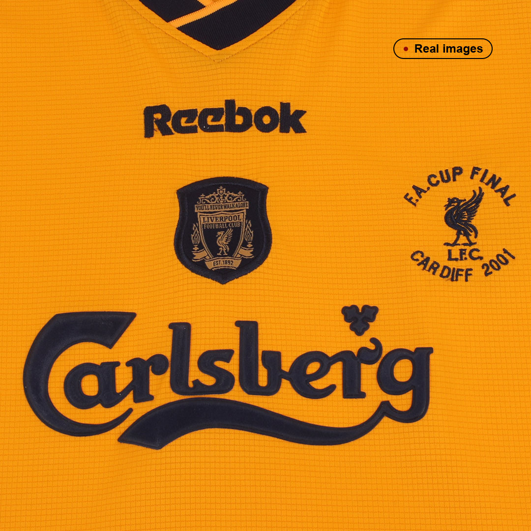 Robbie Fowler x Retro Liverpool Away Jersey 2000/01 - Image 8