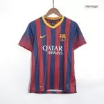 Messi #10 Retro Barcelona Home Jersey 2013/14 - minejerseys
