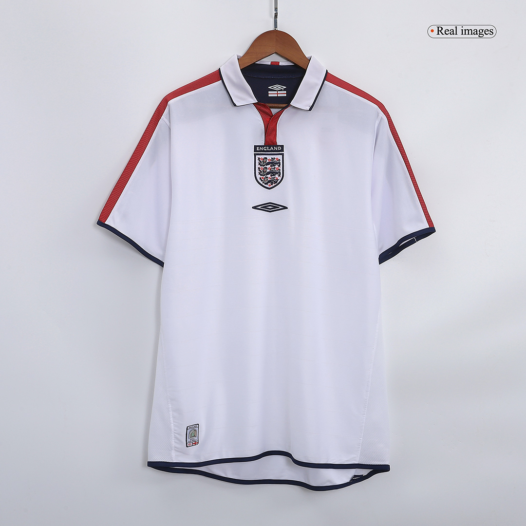 David Beckham x Retro England Home Jersey Euro Cup 2004 - Image 4